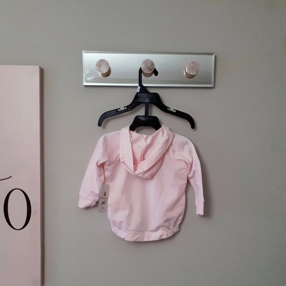 NWT Body Glove grey pink 3 piece hooded track jacket, t-shirt & leggings bundle - Picture 5 of 13